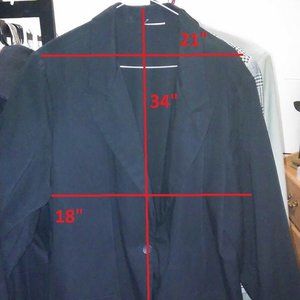 Black Blazer (Jacket, Sports Coat)